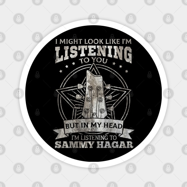 Sammy Hagar Magnet by Astraxxx